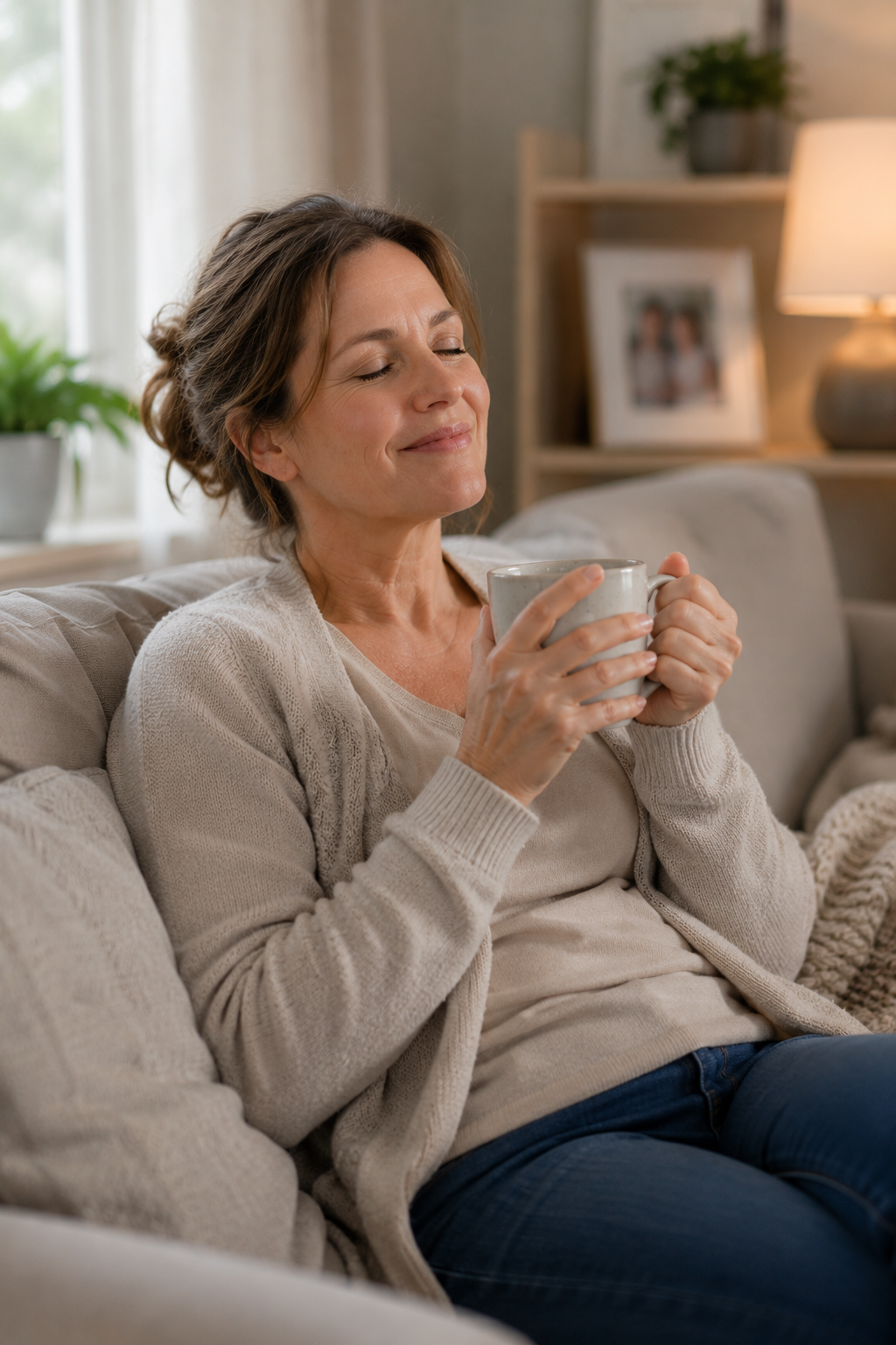 Family caregiver taking a break with respite support